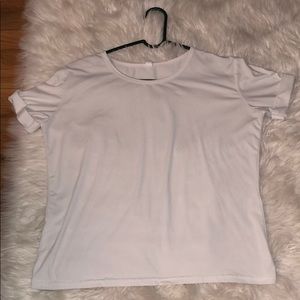White silky casual/fancy shirt